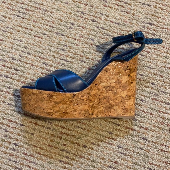 Sergio Rossi wedges 39.5 - Picture 4 of 9